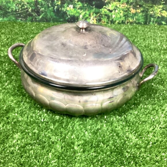 Marlboro by Morton Parker Silverplate Serving Bowl - Picture 1 of 15